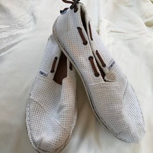 Toms White Shoes